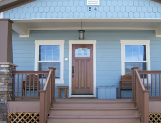 Visible Image of Front of Neighbors House