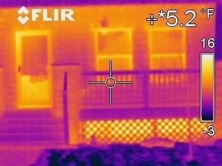Infrared Image of Right Front of REL